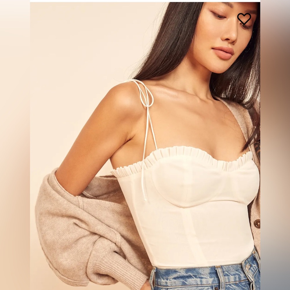 Elegant Cream Women's Top